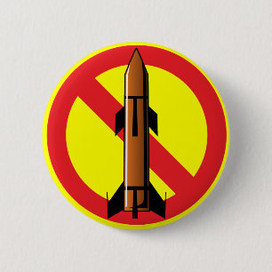 Anti-Rocket Missile 6 Cm Round Badge