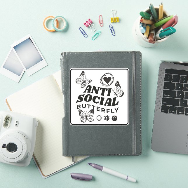 ANTI SOCIAL BUTTERFLY  (iPad Cover)