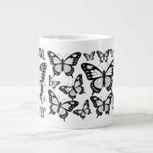 Anti-Social Butterfly Introvert Cup Specialty Mug