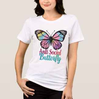 Anti-Social Butterfly – Introvert Statement Tee