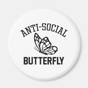 Anti-Social Butterfly Magnet