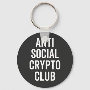 Anti Social Crypto Club Key Ring