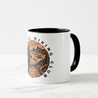 Anti-Social Hiking Club Graphic Mug