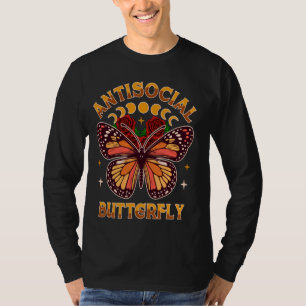 Anti Social Introvert Not A Hugger Anti Social But T-Shirt