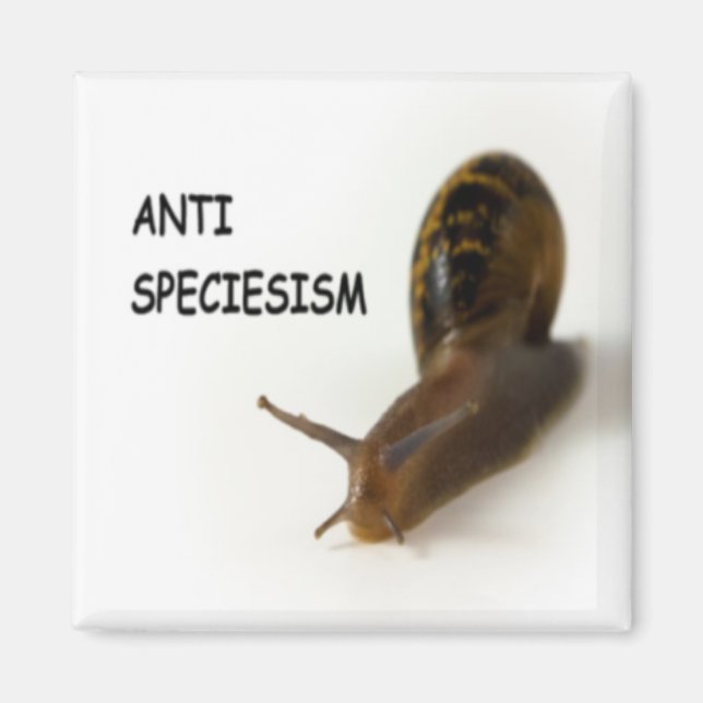 Anti speciesism magnet (Front)