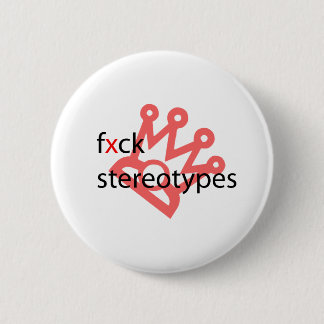 anti stereotypes | white button
