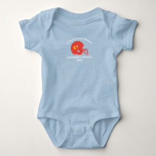 Anti Swift Kelce Football Affair in White Dstrssd Baby Bodysuit