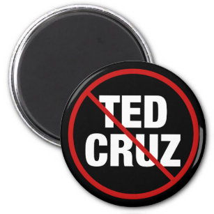 Anti Ted Cruz Texas Democrat Political Magnet