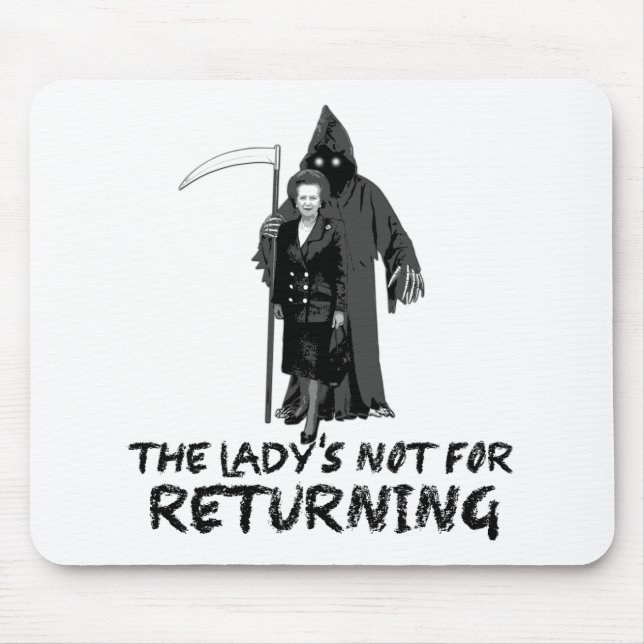 Anti Thatcher Mouse Pad (Front)