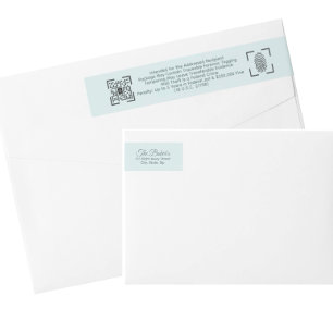 Anti-Theft Blue Mail Label – Return Mail