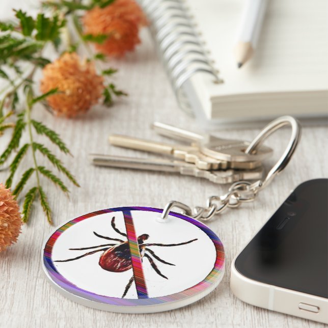 Anti Tick Key Chain (Front Right)