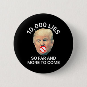 Anti Trump 10 6 Cm Round Badge
