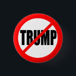 ANTI-TRUMP 3 CM ROUND BADGE<br><div class="desc">ANTI-TRUMP BUTTON</div>