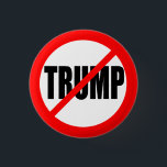 ANTI-TRUMP 3 CM ROUND BADGE<br><div class="desc">ANTI-TRUMP BUTTON</div>