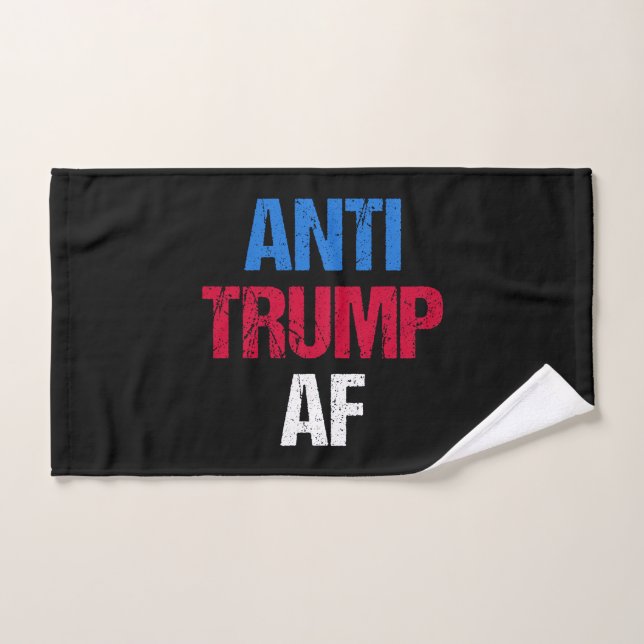 Anti-Trump AF I Bath Towel Set (Hand Towel)