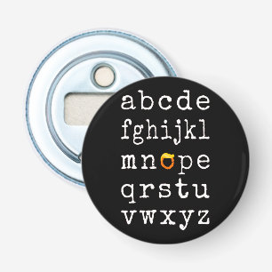 Anti-Trump Alphabet - Nope V Bottle Opener