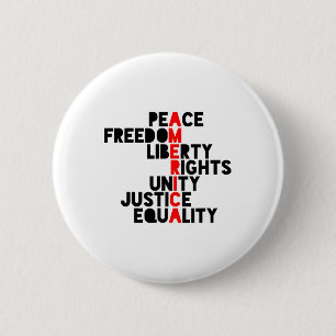 Anti-trump America Meaning1 6 Cm Round Badge