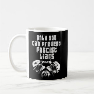 Anti-Trump Anti-Capitalist Political Front-Back Coffee Mug