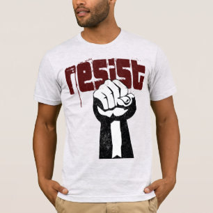 Anti-Trump Anti-Fascism Resist Political Protest T-Shirt