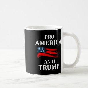 Anti-trump Anti Trump 2024 American Usa Flag Coffee Mug