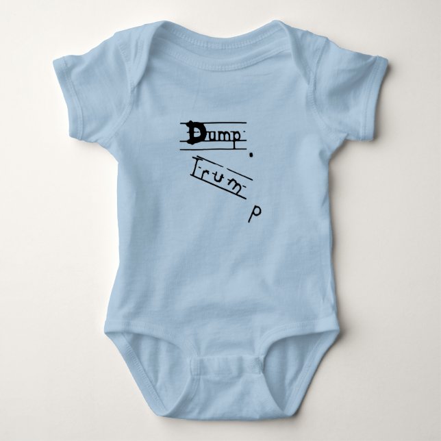 Anti-Trump Baby Clothes Bodysuit (Front)