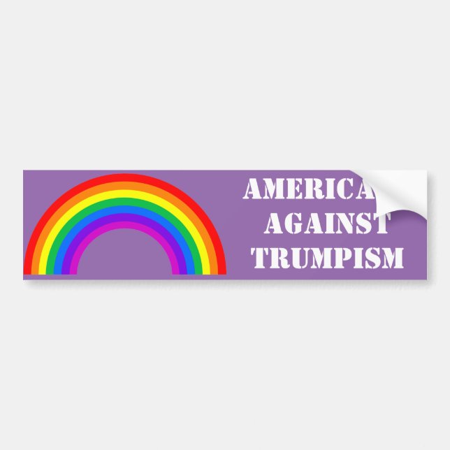 Anti-Trump Bumper Sticker (Front)