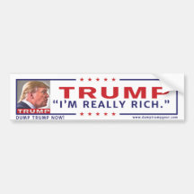 Anti-Trump Bumper Sticker