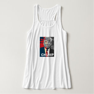 Anti Trump Campaign Chump Muscle Tank