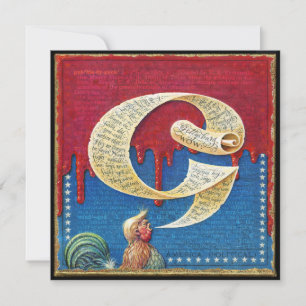 Anti-Trump card, Gobbledygook Holiday Card