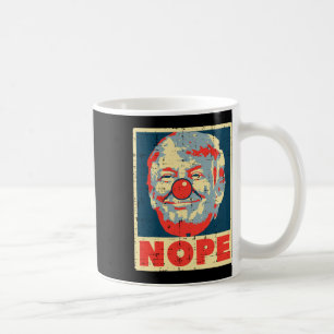 Anti Trump Clown Vintage Retro Impeach No Donald Coffee Mug