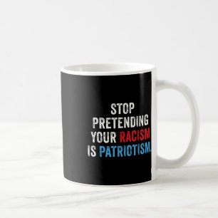 Anti Trump Co Uni-adults Anti-racism , Black, Smal Coffee Mug