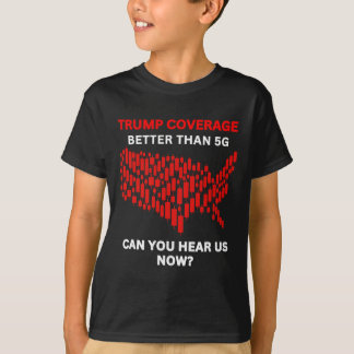 Anti-trump Coverage Better Than 5g Us Map Red Stoc T-Shirt
