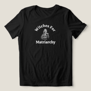 Anti-Trump Feminist Funny Witchy Vote Resistance Tri-Blend Shirt