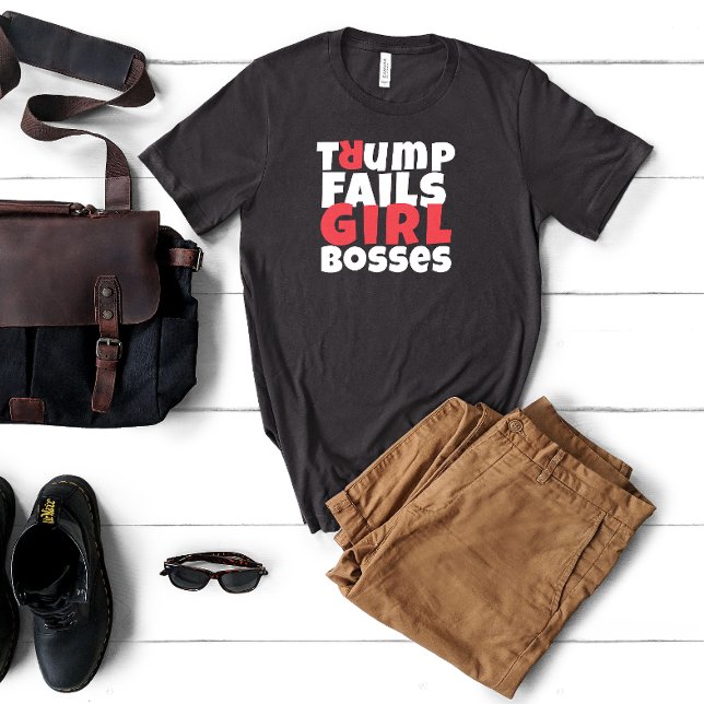 Anti trump feminist protest slogan red black T-Shirt (Creator Uploaded)