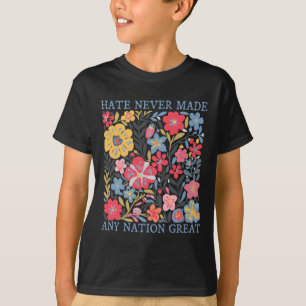 Anti Trump Floral Democrat President Liberal 1 T-Shirt