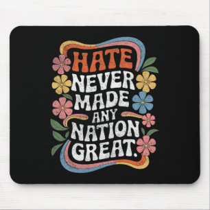 Anti Trump Floral Democrat President Liberal 3 Mouse Pad