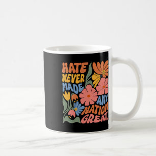 Anti Trump Floral Democrat President Liberal  Coffee Mug