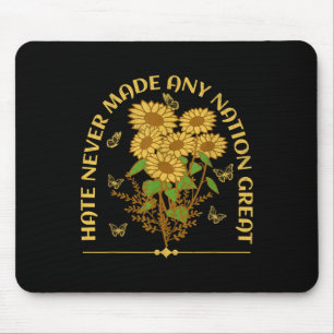 Anti Trump Floral Democrat President Liberal Mouse Pad