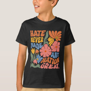 Anti Trump Floral Democrat President Liberal T-Shirt