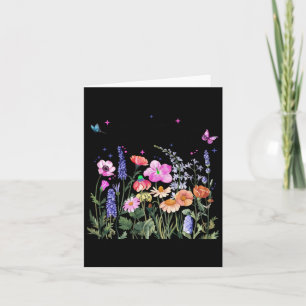 Anti Trump Floral Flower Democrat President Libera Card