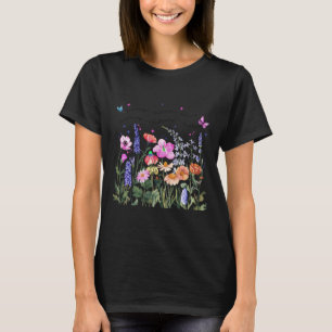 Anti Trump Floral Flower Democrat President Libera T-Shirt