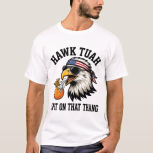 Anti Trump Funny Eagle Spit On Orange King Hawk Tu T-Shirt