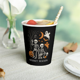 Anti Trump Halloween Skeleton FDT Trump Halloween Paper Cups