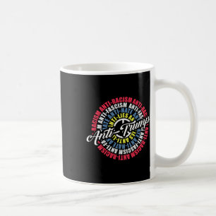 Anti Trump Hate Lies And Fascism Resist Election Coffee Mug