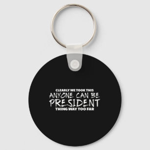 Anti Trump Hate Long Sleeve Key Ring