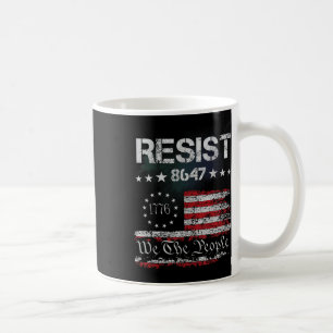 Anti Trump Impeach 47 86 47 Flag Impeach Trump 864 Coffee Mug