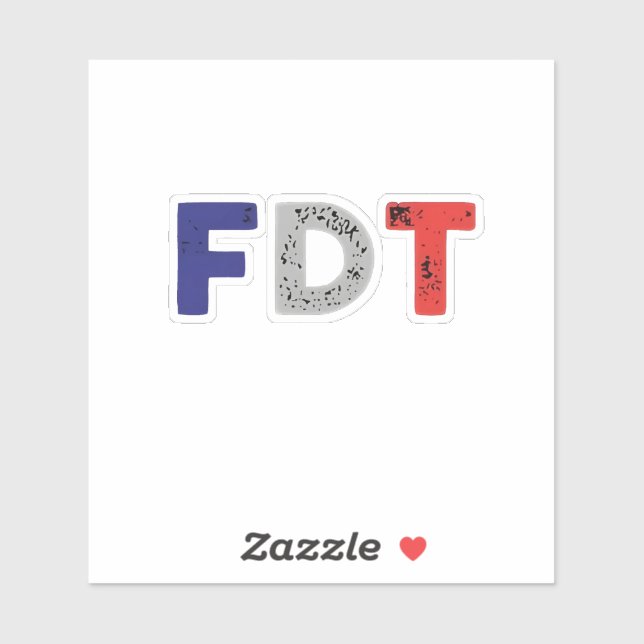 Anti Trump Maga FDT Resist Democracy Retro (Sheet)