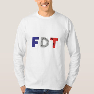 Anti Trump Maga FDT Resist Democracy Retro T-Shirt
