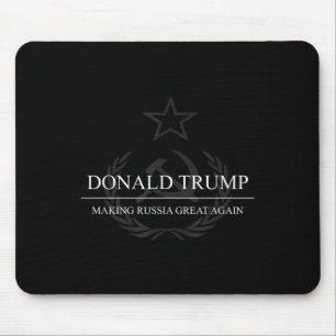 Anti-trump Making Russia Great Again Funny  Mouse Pad