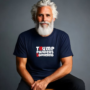  Anti-Trump message white red T-Shirt